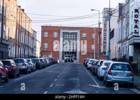 Limerick, Ireland-January, 15, 2022. View on the Cecil street. Stock Photo