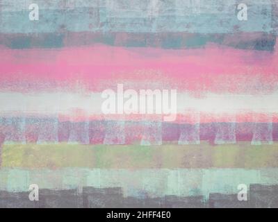 Handmade multilayered creative background made with various painting media Stock Photo