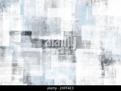 Handmade multilayered creative background made with various painting media Stock Photo