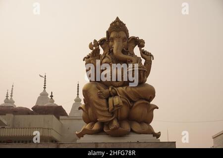 god ganesha statue image Stock Photo