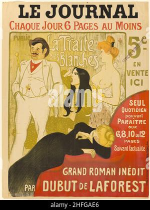 La Traite des Blanches, 1899. Stock Photo