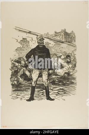 In All His Glory, June 1894. Stock Photo