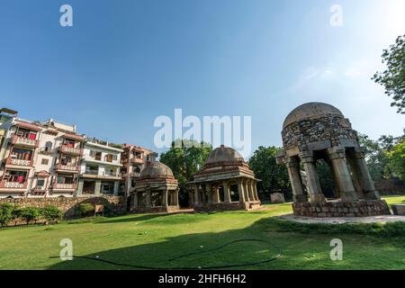 tomb of sultan Firuz Shah Tughlaq in Delhi Stock Photo