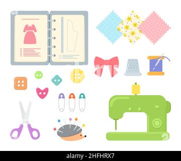 Sew kids vintage Cut Out Stock Images & Pictures - Alamy