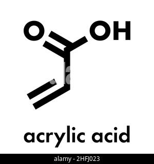 Paa Structure Sodium polyacrylate polymer, chemical structure. Superabsorbent polymer ...