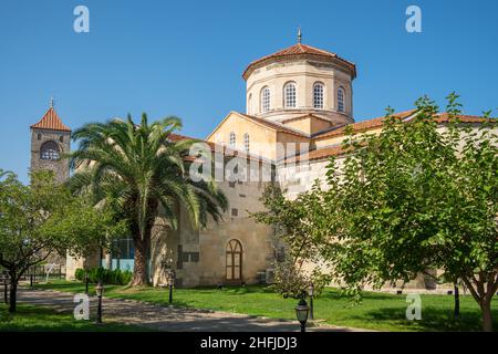 Hagia Sophia mosque museum in Trabzon, Turkey Stock Photo