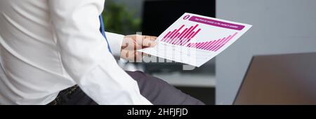 Modern laptop device on desk Stock Photo
