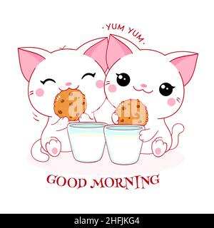 Lovely good morning Cut Out Stock Images & Pictures - Alamy