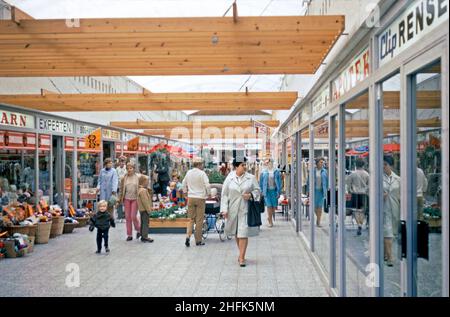 Undercover shopping at the Tarup Center on the western outskirts of Odense, Funen, in
