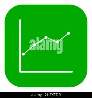 Chart and app icon Stock Photo - Alamy