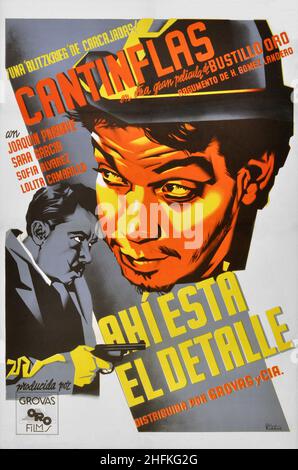 Ahi Esta El Detalle Cantinflas On Spanish Poster Art Stock Photo Alamy