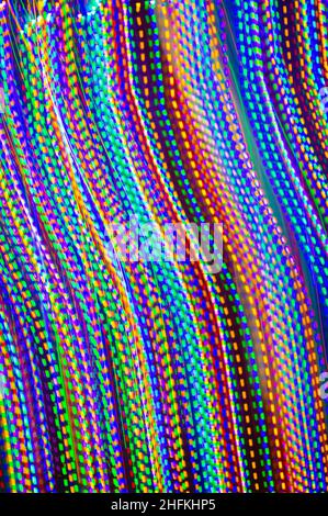 Moving color patterns Stock Photo