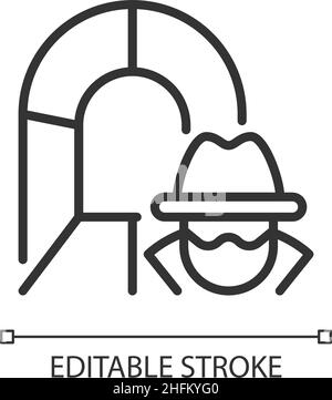 People smuggling linear icon Stock Vector Image & Art - Alamy