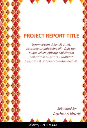 Ethnic abstract geometric shape design background template vector illustration Stock Vector