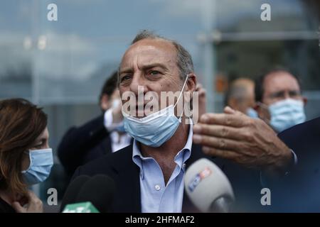 Cecilia Fabiano/LaPresse June 17 , 2020 Rome (Italy) News Civic Service School. Rutelli presents the new school for administrators of tomorrow In the pic : Claudio Rosi Stock Photo