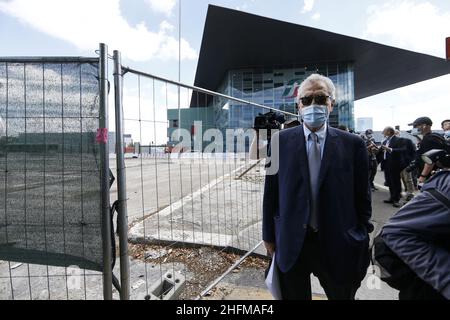 Cecilia Fabiano/LaPresse June 17 , 2020 Rome (Italy) News Civic Service School. Rutelli presents the new school for administrators of tomorrow In the pic : Francesco Rutelli Stock Photo