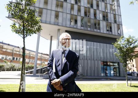 Cecilia Fabiano/LaPresse June 17 , 2020 Rome (Italy) News Civic Service School. Rutelli presents the new school for administrators of tomorrow In the pic : Francesco Rutelli Stock Photo