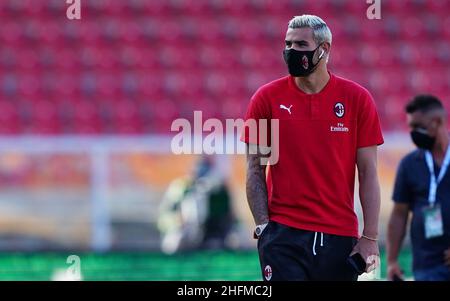 LaPresse - Spada June 22 , 2020 Lecce ( Italy ) Sport Soccer A.C. Milan