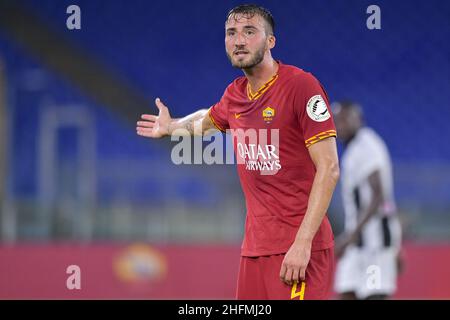 Fabio Rossi/AS Roma/LaPresse 02/07/2020 Rome (Italy) Sport Soccer Roma-Udinese Italian Football Championship League Serie A Tim 2019/2020 - Olimpic Stadium In the pic: Stock Photo