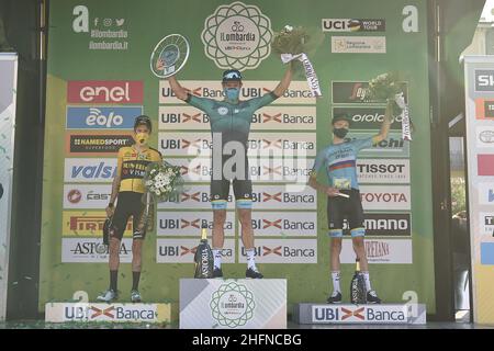 LaPresse - Fabio Ferrari August 15, 2020 Como (Italy) Sport Cycling 114&#xb0; Il Lombardia - Da Bergamo a Como - 231 km In the pic: Stock Photo