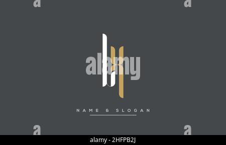 Modern abstract letter LX, XL logo design. Minimal LX, XL initial based icon vector Stock Vector
