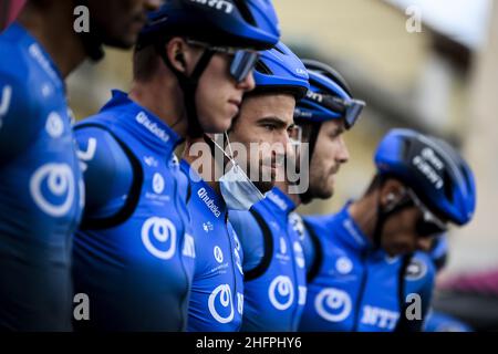 Marco Alpozzi/LaPresse October 16, 2020 Italy Sport Cycling Giro d'Italia 2020 - 103th edition - Stage 13 - from Cervia to Monselice In the pic: CAMPENAERTS Victor( BEL )NTT PRO CYCLING TEAM Stock Photo
