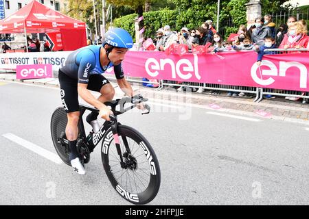 Massimo Paolone/LaPresse October 17, 2020 Italy Sport Cycling Giro d'Italia 2020 - 103th edition - Stage 14 - ITT from Conegliano to Valdobbiadene In the pic: CAMPENAERTS Victor NTT PRO CYCLING TEAM Stock Photo
