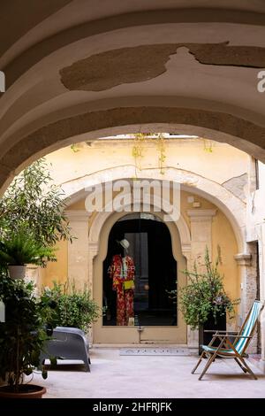 Ortigia, Syracuse, Sicily Stock Photo