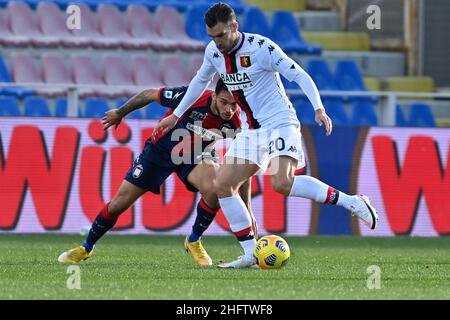 Foto Francesco Mazzitello/LaPresse31 ,01, 2021 Crotone, Italia sport calcio Crotone Vs Genoa - Campionato di calcio Serie A TIM 2020/2021 - Stadio Ezio ScidaNella foto: STROOTMANPhoto francesco mazzitello/LaPresse Gennaio 31 , 2021 Crotone, Italy sport soccer Crotone Vs Genoa - Italian Football Championship League A TIM 2020/2021 - Ezio Scida StadiumIn the pic: STROOTMAN Stock Photo