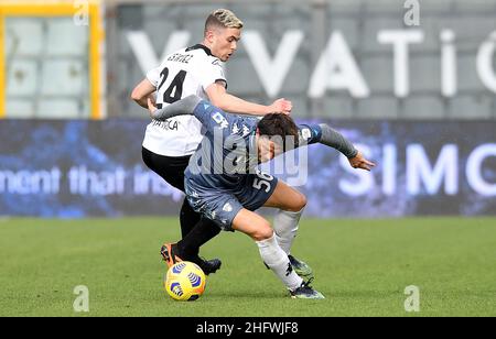 Parma, Italy. 05th Feb, 2023. Tardini Stadium, 05.02.23 Domenico Criscito  (4 Genoa) during the Serie B match between Parma and Genoa at Tardini  Stadium in Parma, Italia Soccer (Cristiano Mazzi/SPP) Credit: SPP