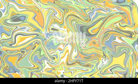 Fractal digital painting. Colorful, bright, multicolor pattern, ornament, kaleidoscope. Stock Vector