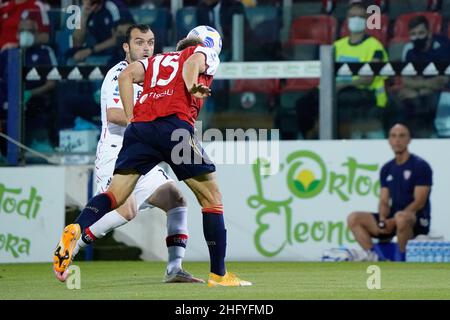 Genoa CFC Vs Cagliari Calcio Editorial Photo - Image of marin