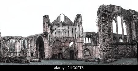 Netley Abbey, medieval monastery in the village of Netley near Southampton in Hampshire, England Stock Photo