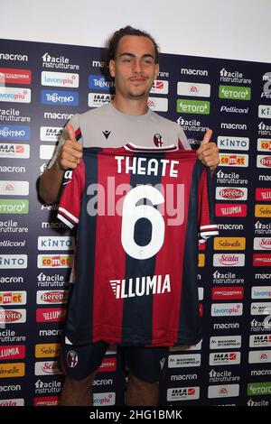 Michele Nucci/LaPresse September 10, 2021 - Bologna, Italy sport, soccer in the pic: Arthur Theate new player of Bologna F.C. soccer team Stock Photo