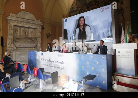 Cecilia Fabiano/ LaPresse September 21, 2021 Rome (Italy) News : G20 , Italy for Space In the Pic : Stock Photo