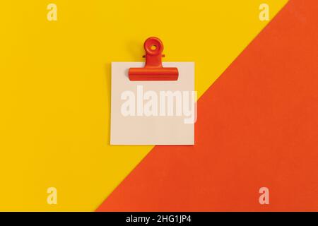 Paper speech bubble with the word "Why" on a yellow background. Top view with copy space. Flat lay Stock Photo