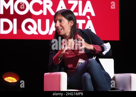 Michele Nucci/LaPresse September 24, 2021 - Bologna, Italy - news in the pic: Inaugural session of &#x201c;Futura 2021. Participation. Inclusion. Representation&quot;. promoted by CGIL and Futura - Stock Photo