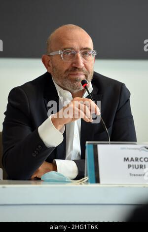 Gian Mattia D'Alberto - LaPresse 2021-09-28 Milano News Expo Ferroviaria 2021 in the photo: Marco Piuri Stock Photo