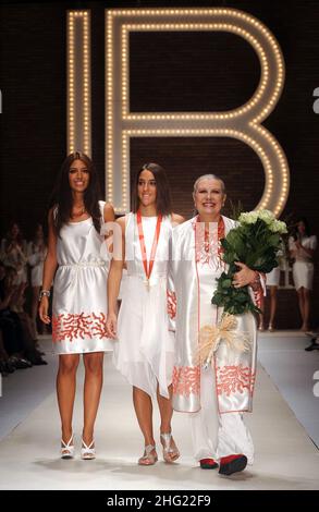 Lavinia Biagiotti, the daughter of Italian fashion designer Laura