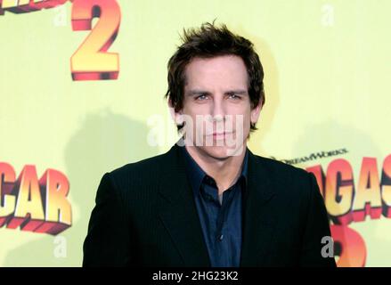 Actors Ben Stiller poses during the photocall for Madagascar: Escape 2 Africa in Rome, Italy. Stock Photo
