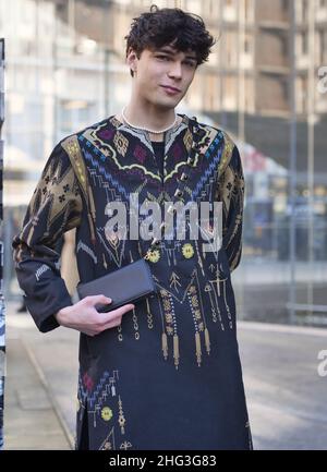 Milan Fashion Week Fall 2026 2026.Nils Kuesel Milan Fashion Week - Men F/W 2026-27 Ea7 Celebrates The ...