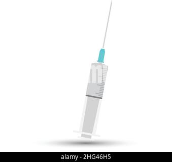 Medical syringe vector Stock Vector Image & Art - Alamy