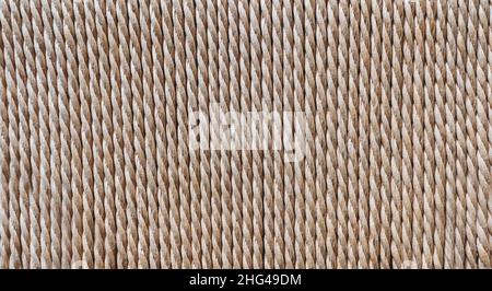 Close-up rope texture, texture background Stock Photo