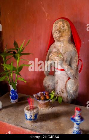 Beautiful oriental architecture of Vietnam taken in Hoi An old quarter Stock Photo