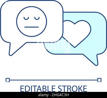 Lack of reciprocity RGB color icon Stock Vector