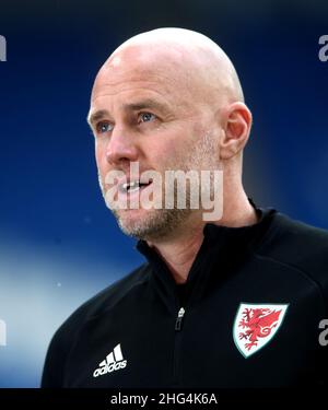 File photo dated 05-06-2021. Robert Page is set to lead Wales in the World Cup play-offs after Ryan Giggs’ domestic violence trial was delayed until August. Issue date: Tuesday January 18, 2022. Stock Photo