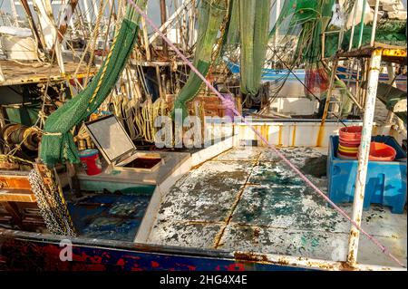 Fishing Boat Vessel Seascape Print Screensaver Background Photographic Art Print 2022 Stock Photo