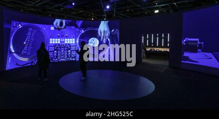 HIP-HOP 360 EXHIBITION PARIS Stock Photo