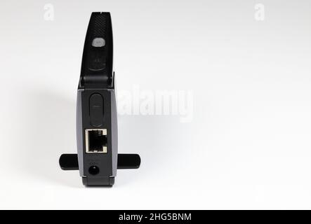 Portable wifi hotspot or Compact or Mini wifi router and block type ...