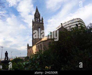 Liverpool Parish Church Our Lady and Saint Nicholas, Liverpool Merseyside, United Kingdom Stock Photo